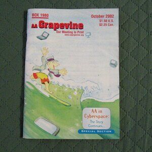 Alcoholics Anonymous Grapevine Magazine October 2002